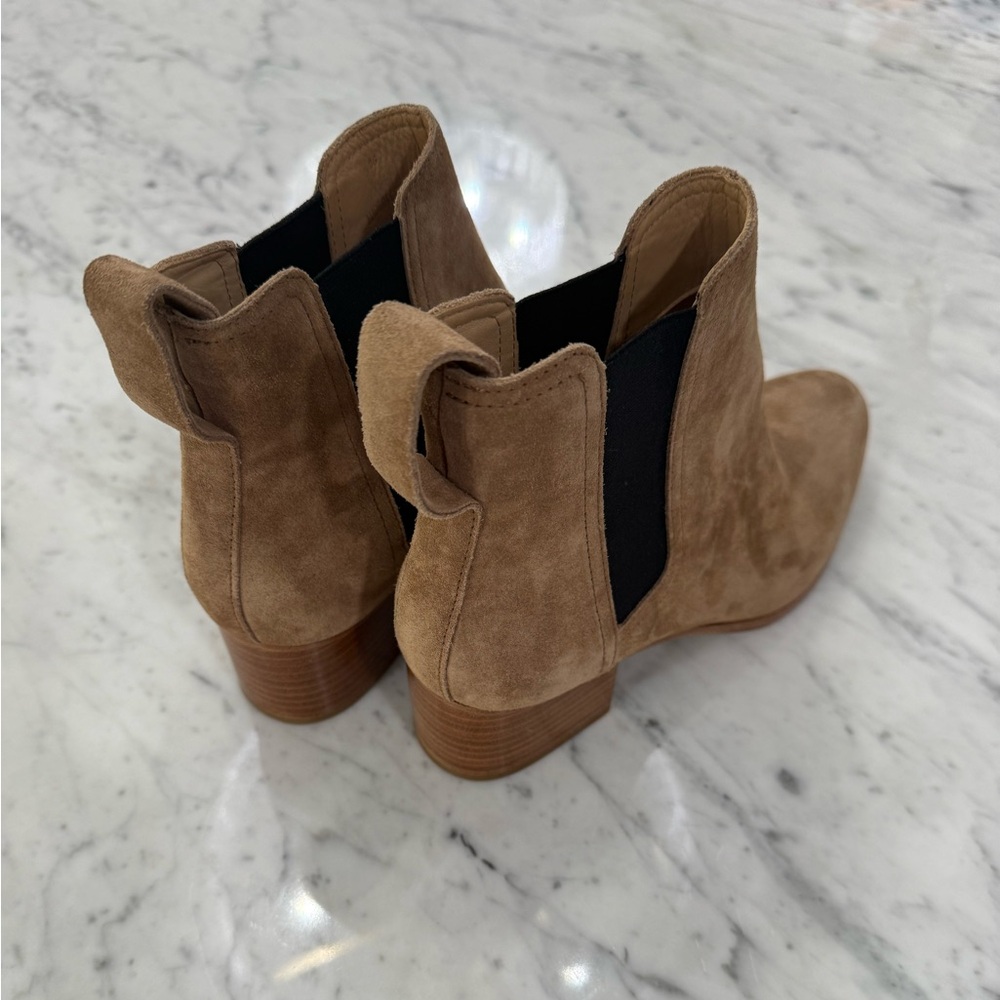 EXCELLENT rag & bone New York Walker Tan Suede Booties Size 6.5 $595 RETAIL! - Picture 5 of 10